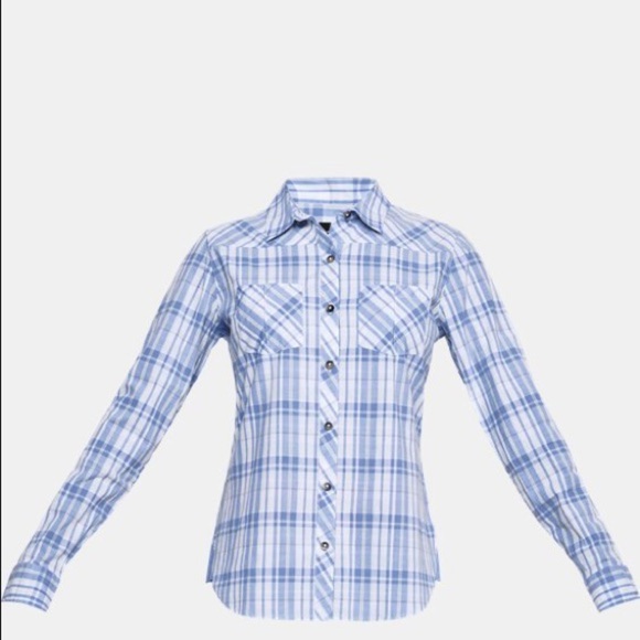 Under Armour Women’s Pierpoint Long Sleeve Shirt! - Picture 3 of 4